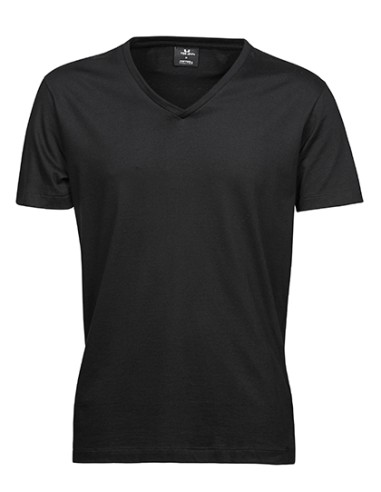 T-8006-Fashion V-Neck Sof Tee